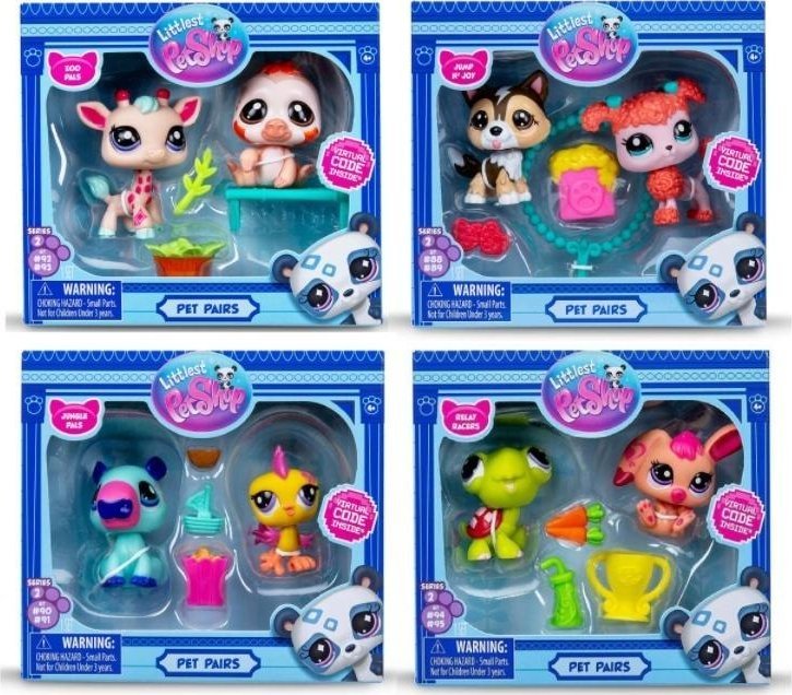 Figurka Tm Toys Zestaw 2 figurek Littlest Pet Shop Seria 2