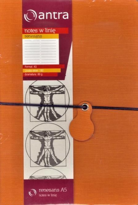 Antra Notes A5 Linia Renesans (244322)