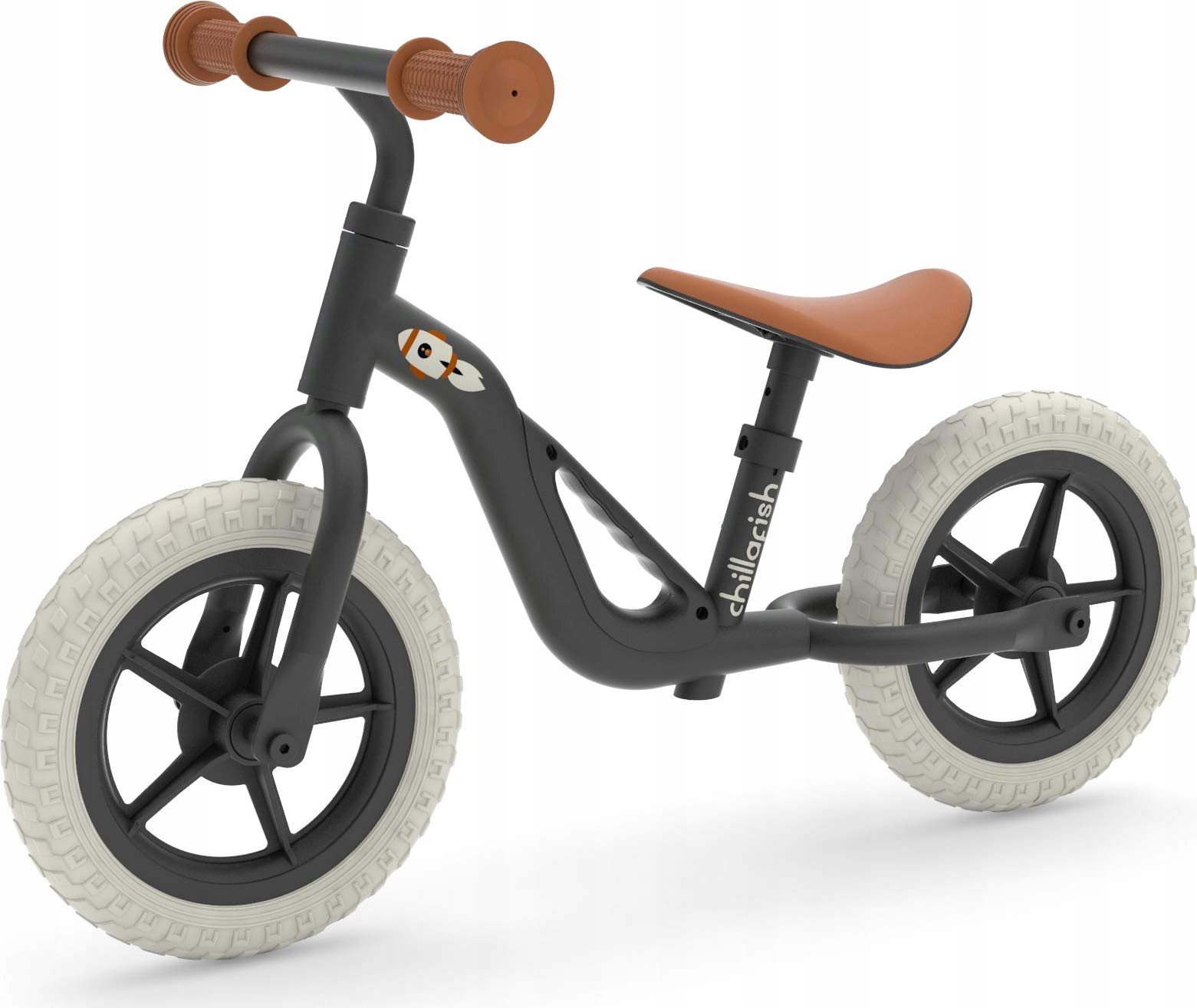 Chillafish Charlie 10" balance bike black from 1 5 to 4 years CPCH01BLA