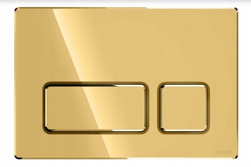 PRZYCISK BLOCK ZŁOTY BŁYSK