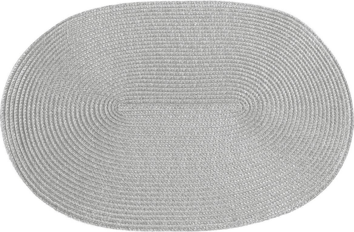 Eurofirany Podkładka 45 x 30 Dekor Strukturalna Judy2 Srebrny