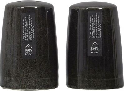 Intesi Zestaw solniczka i pieprzniczka Negro cz arne