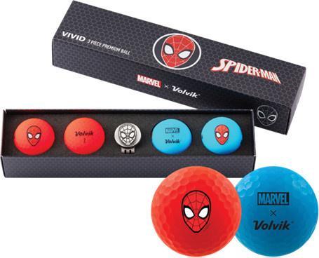 Volvik morele Piłki golfowe VOLVIK + MARVEL Spider Man