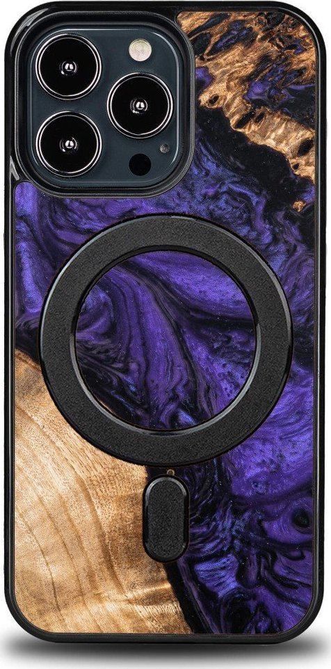 BeWood Etui Bewood Unique na iPhone 13 Pro - Violet z MagSafe