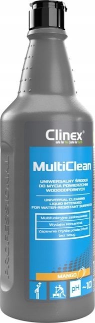Clinex Uniwersalny środek CLINEX Multi Clean, do mycia powierzchni wodoodpornych, Mango, 1l