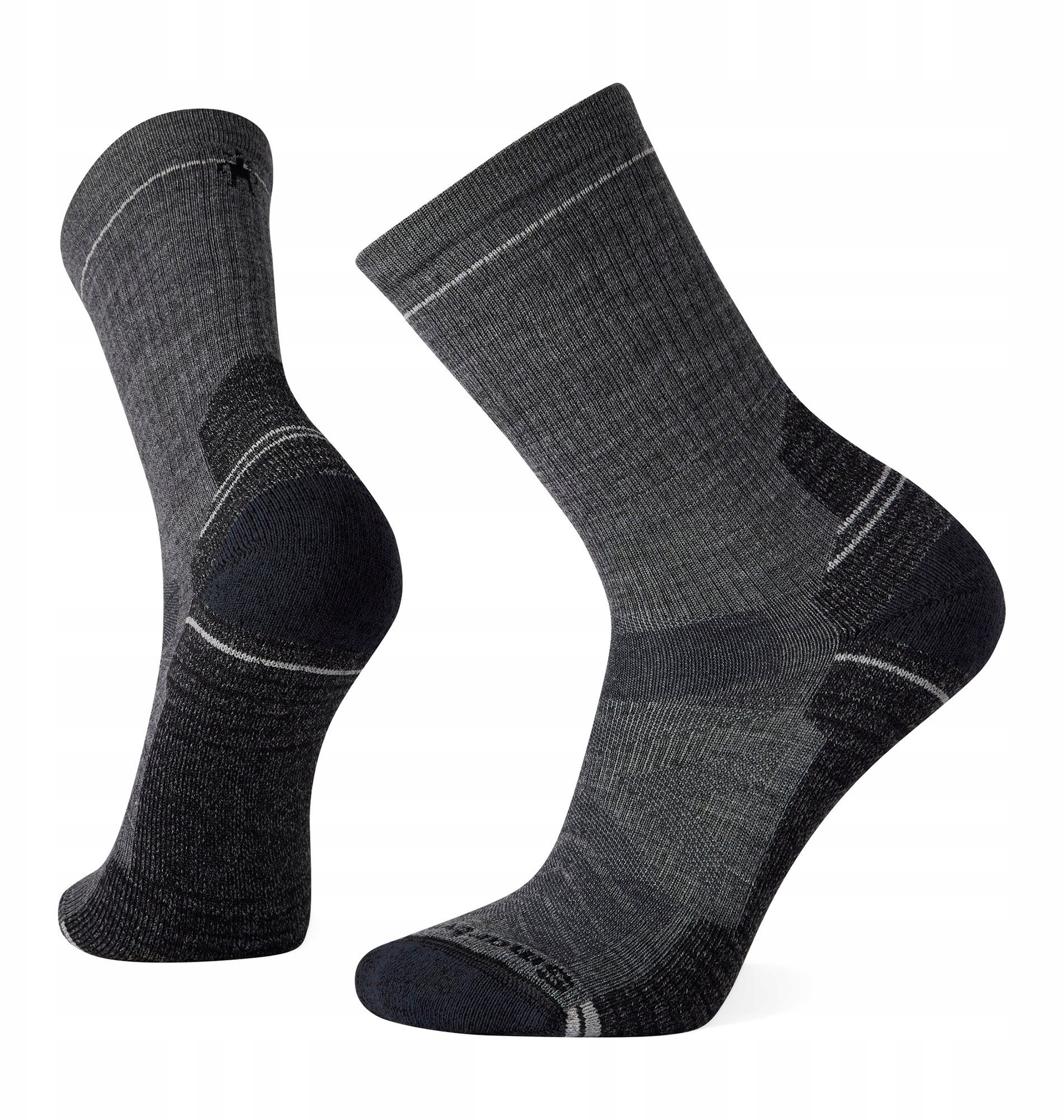 Smartwool U'S Hike Light Cushion Crew Socks, 052 | medium gray, M