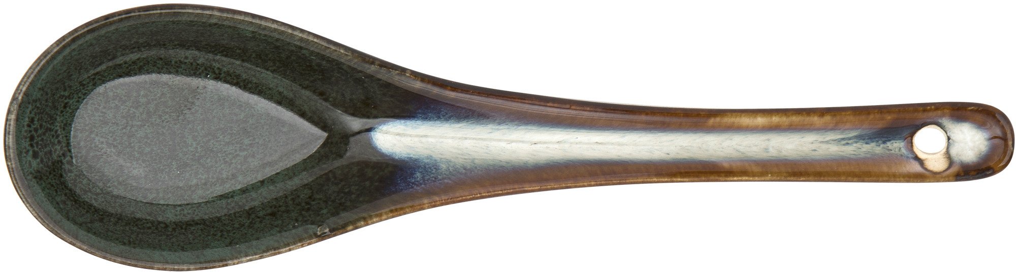 Łyżka ceramiczna 16 cm Ramen Ombres Turquoise