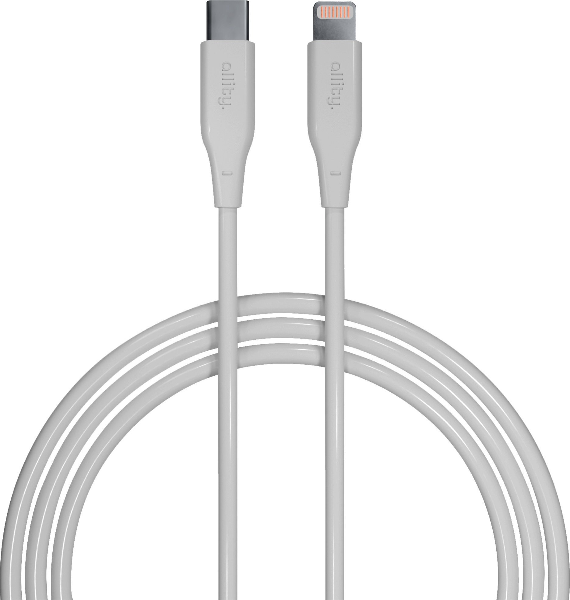 Kabel USB Allity Allity kabel AUC-02 USB-C - Lightning 1,0 m 27W biały