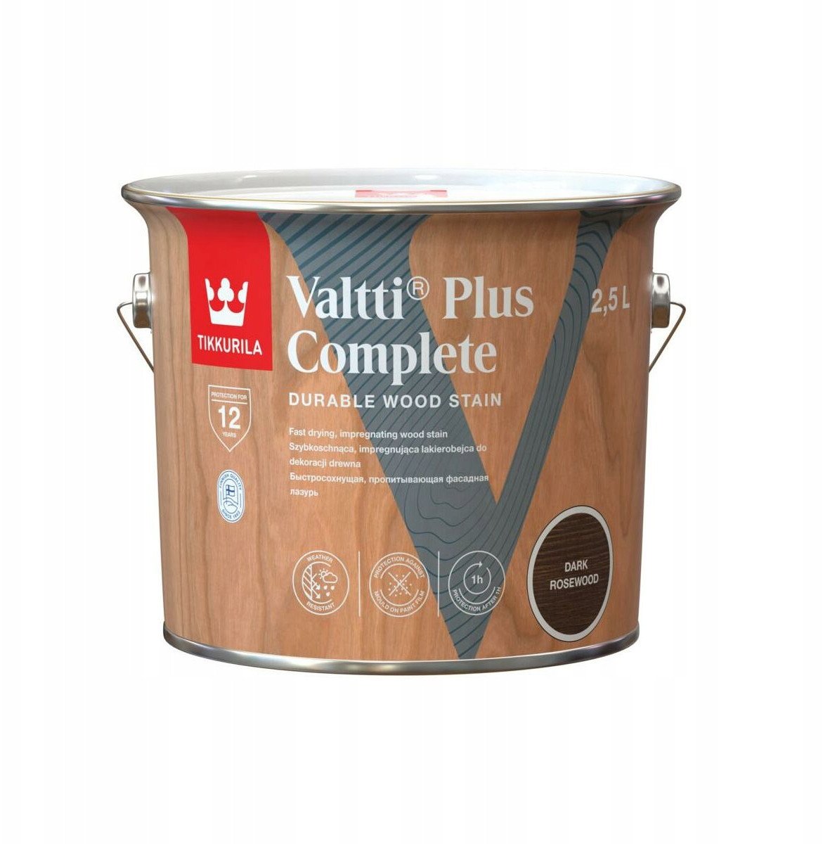 Tikkurila VALTTI PLUS COMPLETE DARK ROSEWOOD 2.5L