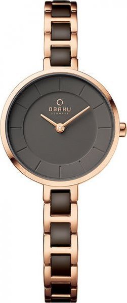 Zegarek OBAKU V183LXVNSV Zegarek Damski na bransolecie OBAKU