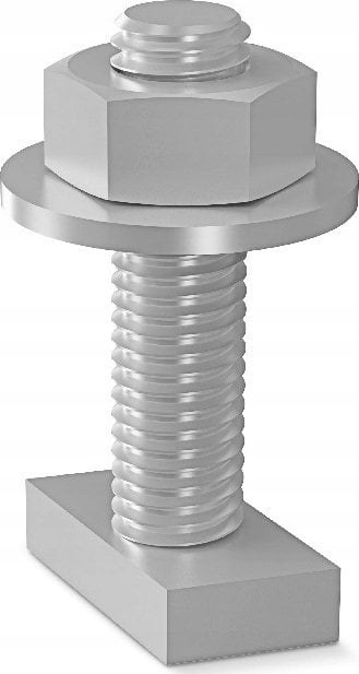 Element skrętny z nakrętną skośną M8 do profilu A, C