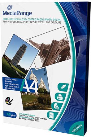 MediaRange Papier fotograficzny do drukarki A4 (MRINK108)