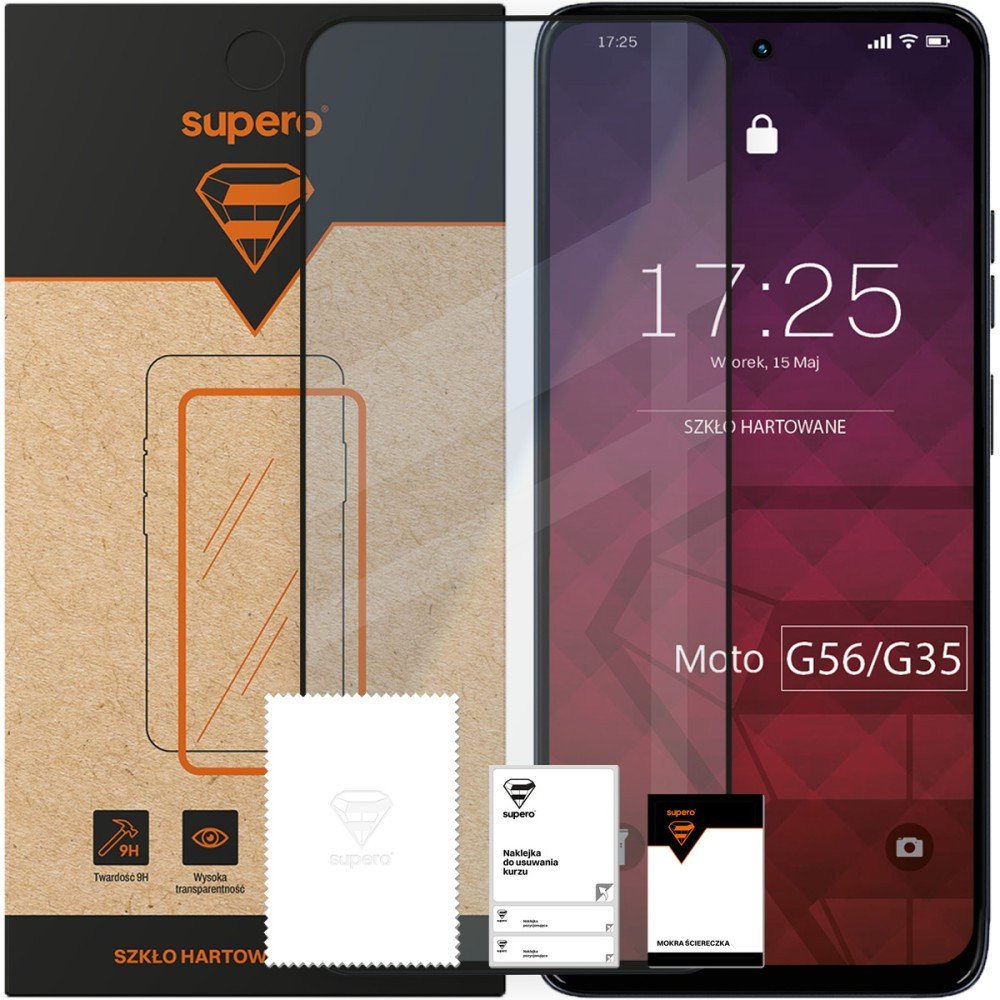 Szkło hartowane do Motorola Moto G56/Moto G35 Supero