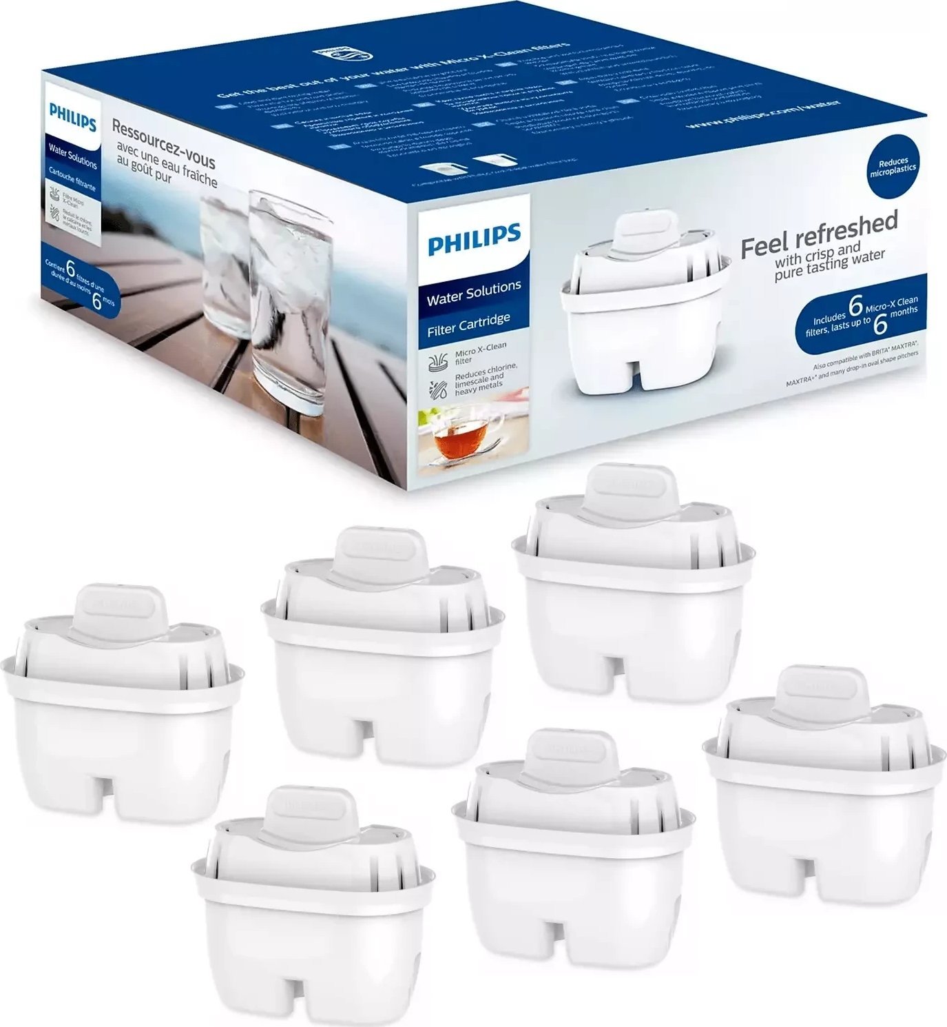 Wkład filtrujący Philips AWP212 6 szt.