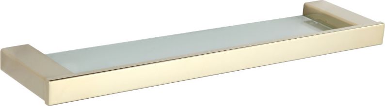 Mexen Mexen Pavo wisząca półka szklana, złota - 7030437-50