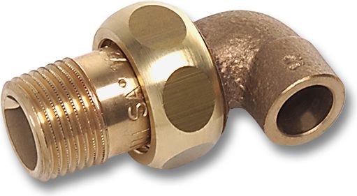 SANHA Śrubunek kątowy ze stożkiem 1/2" x 15mm (140981512)