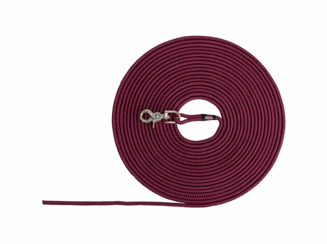 Trixie Śledząca S/M 5m bordowa