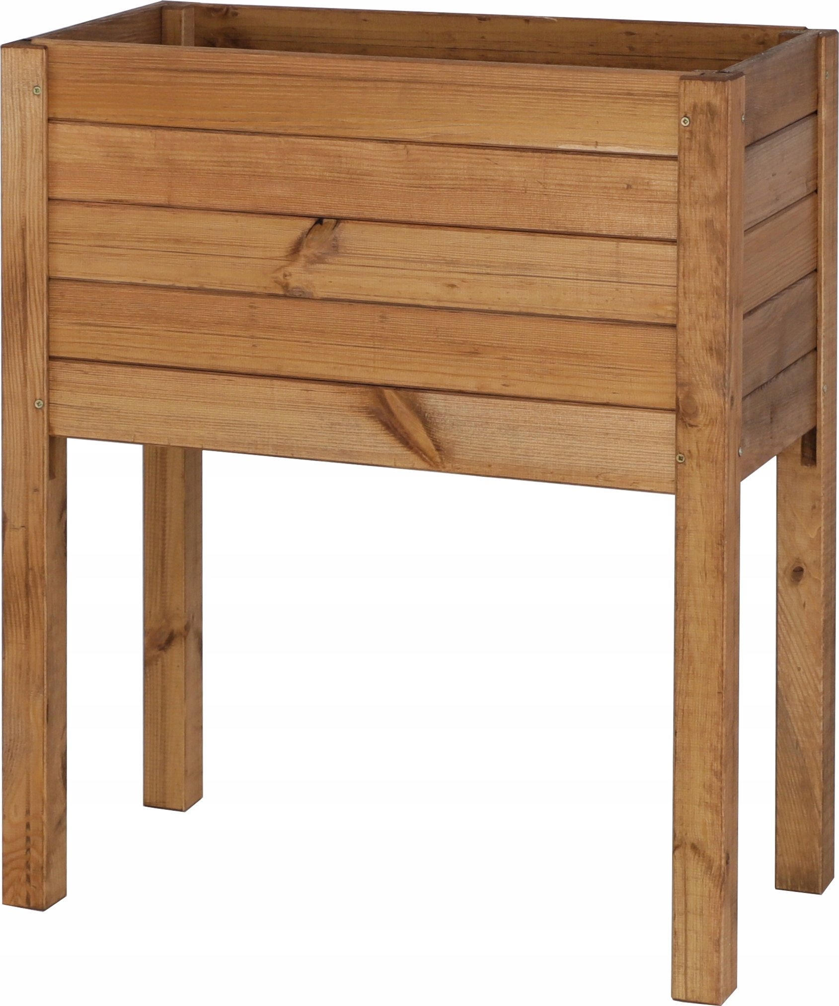 Wamar-Sosenka DREWNIANA DONICA SKRZYNIA BALKONOWA ERDES-5-2 BRĄZOWA DREWNO SOSNOWE