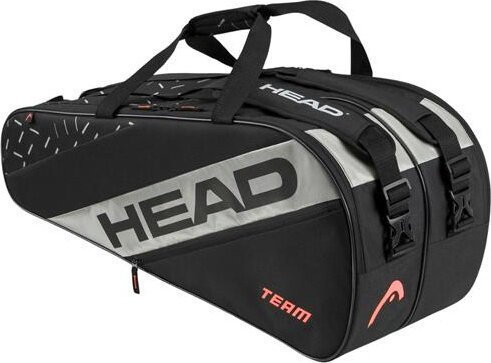 Torba tenisowa Head Team Racquet Bag L czarno-srebrna 262214