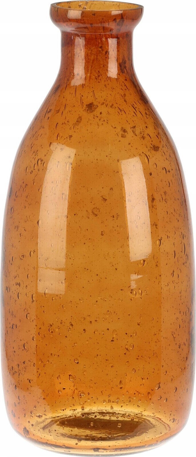 Szklana butelka nakrapiana, Ø 10 cm