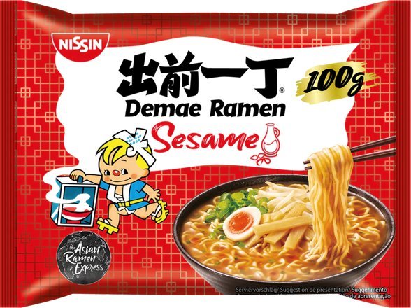 Nissin Zupa makaronowa Demae Ramen o smaku sezamowym 100g - Nissin