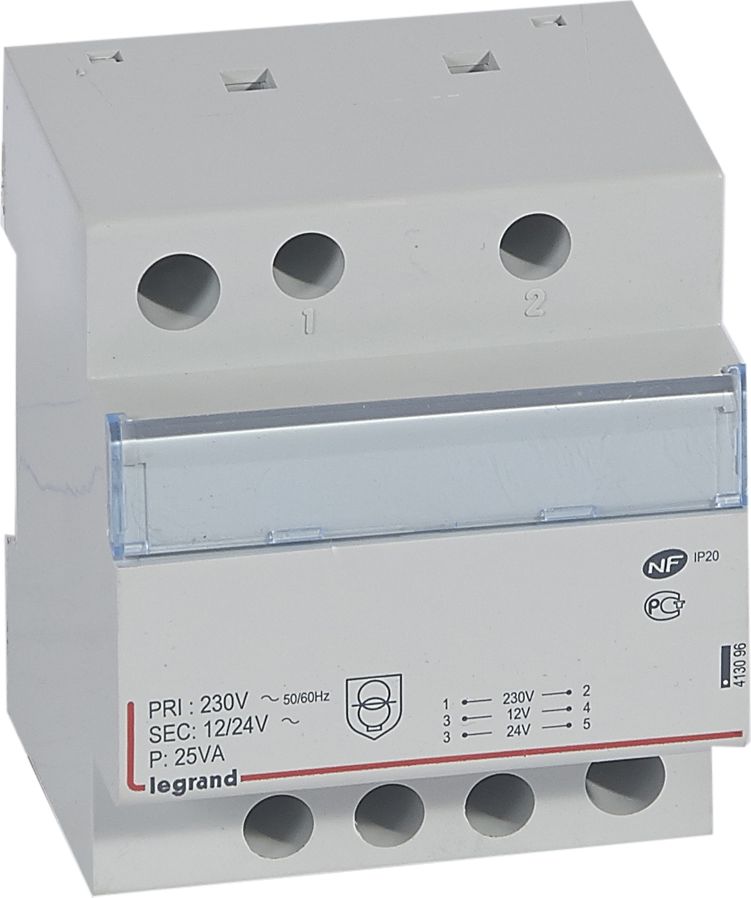 Legrand Transformator bezpieczeństwa modułowy TR325 23024V 25VA