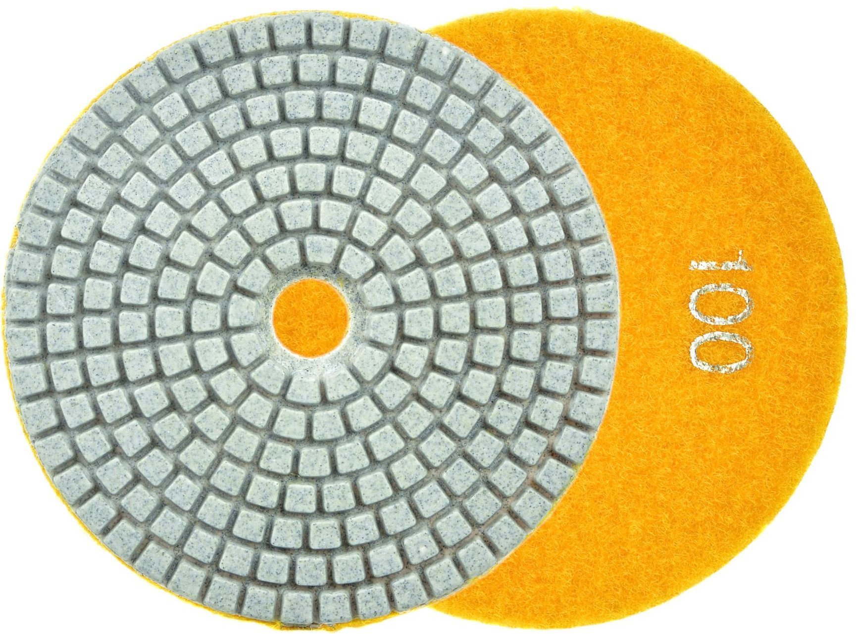 Geko Tarcza polerska do szlifowania gresu na mokro 100mm GR100 (5/250)