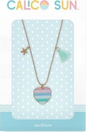 Kolorowe Baloniki Naszyjnik Carrie - Serce