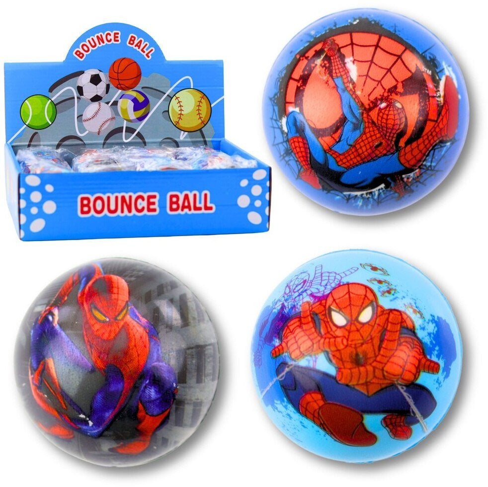 Piłka Piłeczka Piankowa Do Odbijania Zabawy Superbohater Spider 6,5 cm