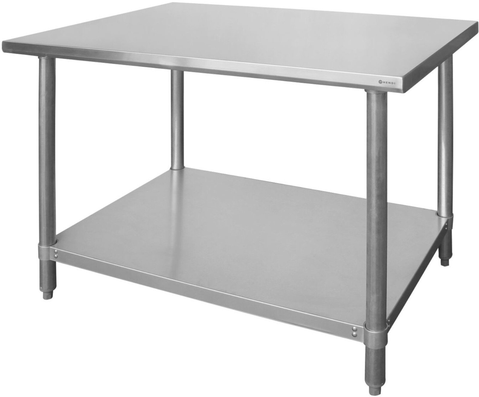 Hendi Stół centralny z półką skręcany - 180x60x85 cm