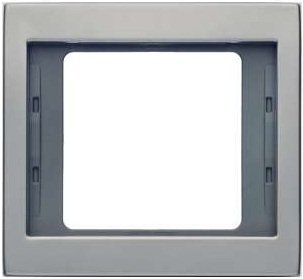 Hager Ramka pojedyncza BERKER srebrna - 13137004