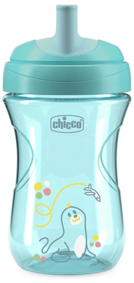 CHICCO-694125-KUBEK NIEKAPEK Z USTNIKIEM W KSZTAŁCIE S