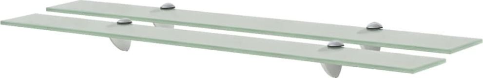 vidaXL Półka pod lustro 80cm przezroczysty (3051515)