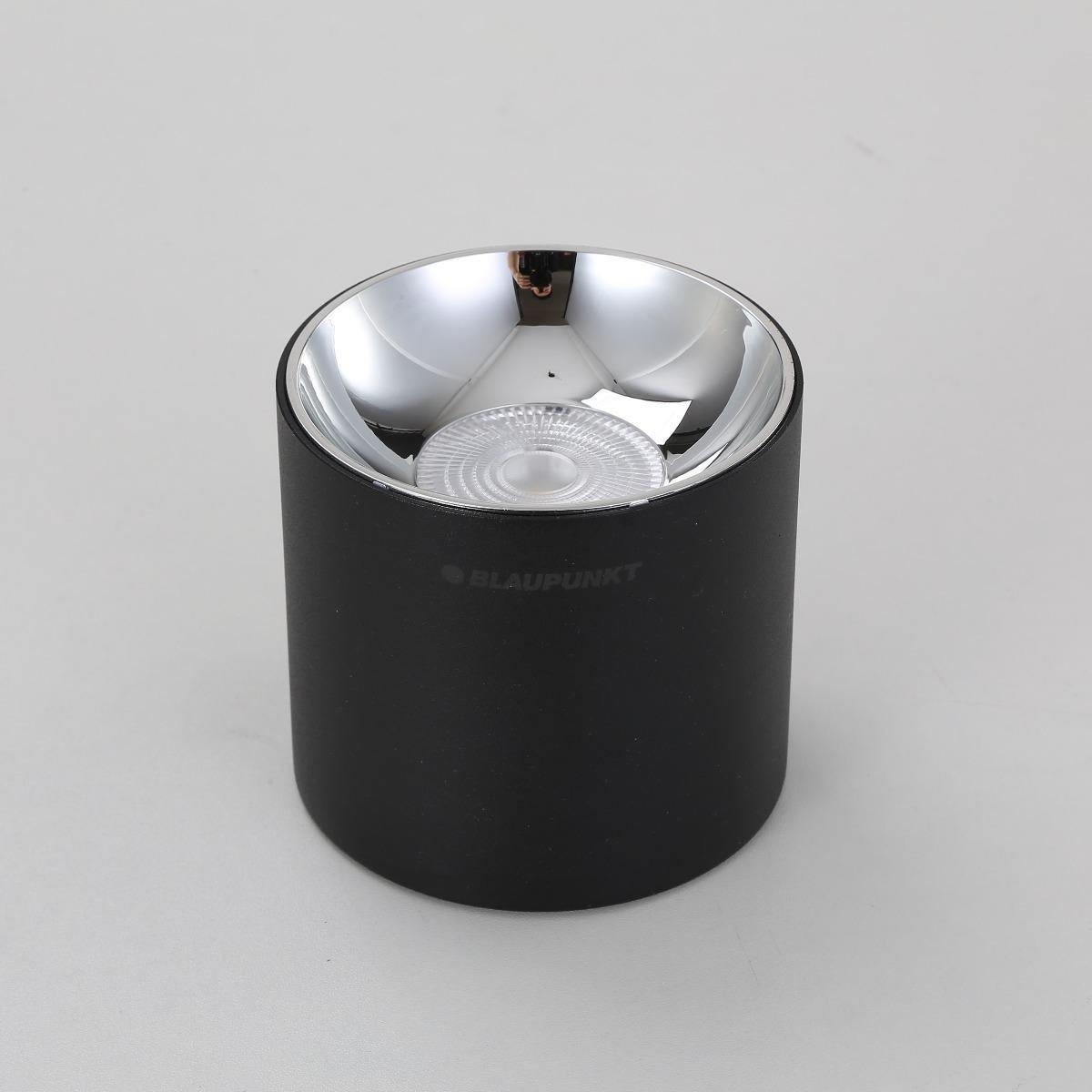 Lampa sufitowa Blaupunkt Blaupunkt Lampa LED natynkowa Spot Roller 10W czarny barwa naturalna