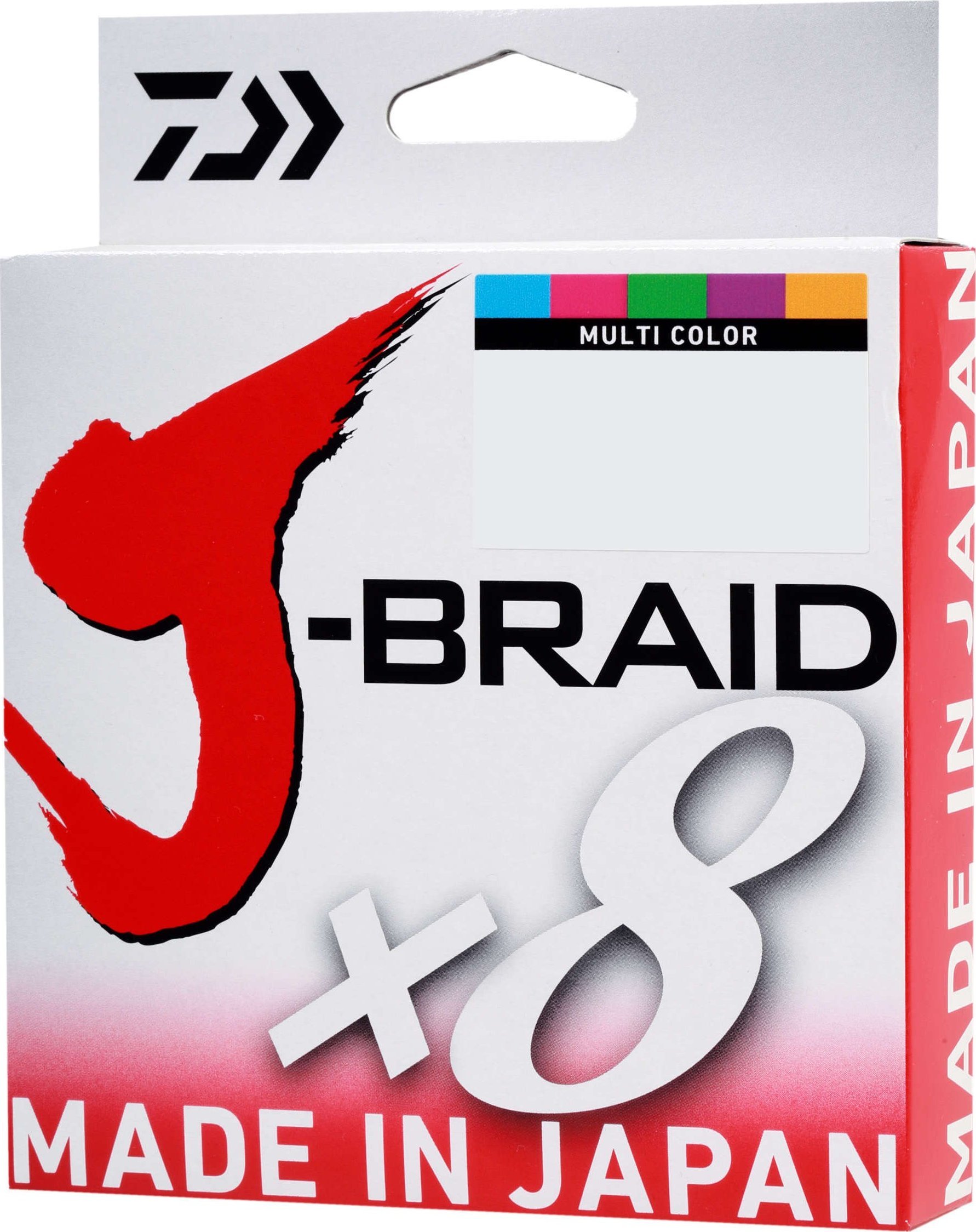 Daiwa 12755-1 - DAIWA PLECIONKA J-BRAID MULTICOLOR X8 300m 0,18mm