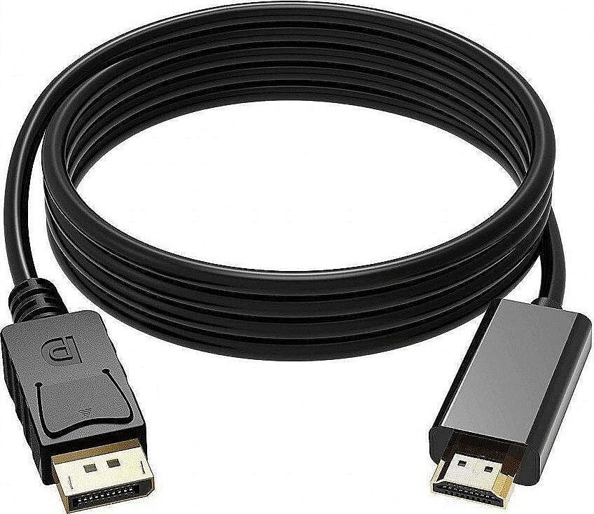 RoGer DisplayPort to HDMI cable / 4K x 2K / 1.8M / Black