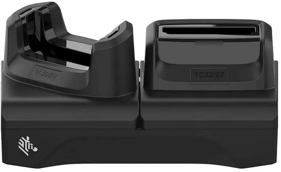 Stacja dokująca 1-stanowiskowa do terminala danych Zebra TC22/TC27 / Dodatkowa bateria / wymagany zakup zasilacza PWR-BGA12V50W0WW i kabla CBL-DC-388A