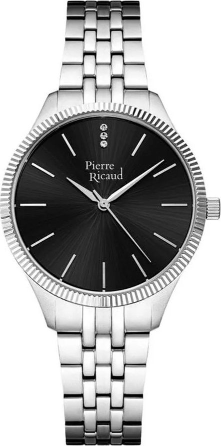 Zegarek damski Pierre Ricaud P23010.5114Q CYRKONIE srebrny