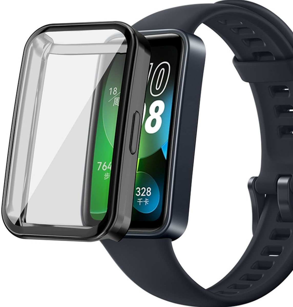 Etui do Huawei Band 8, Obudowa Case Ze Szkłem