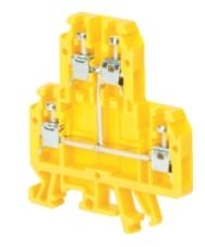 Pokój Złączka szynowa gwintowana ZUG-G21 żółta A00-0001