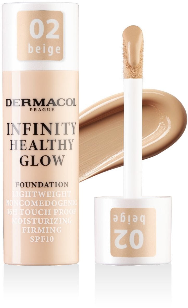 Dermacol Infinity Healthy Glow Foundation 02 Beige 20 g