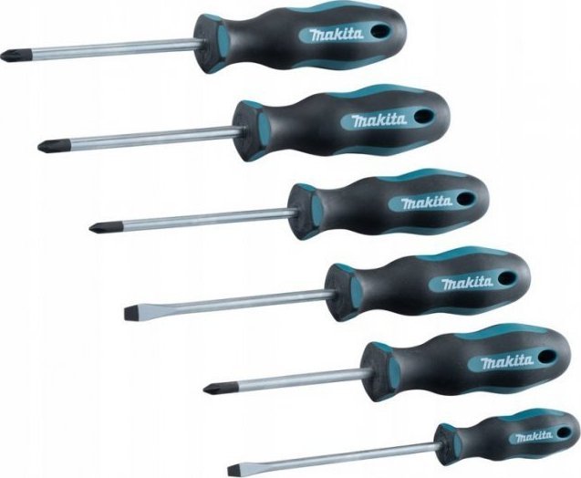 Makita ZESTAW WKRÄTAKÃW 6 SZT. SL + PH + PZ