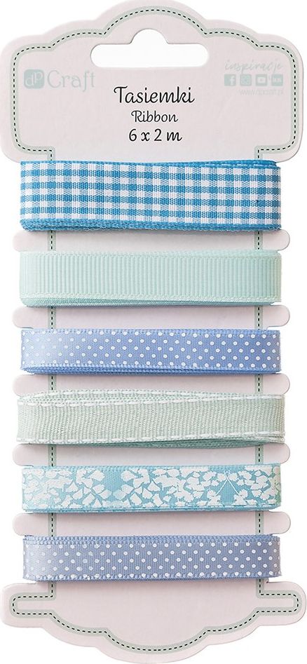 Dalprint Tasiemki DPCRAFT 6 x 2m Aqua Dalprint