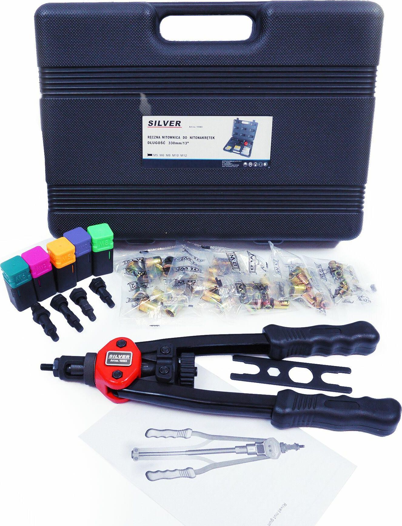 Silver NITOWNICA DO NITONAKRĘTEK M5-M12 /SILVER EX10563