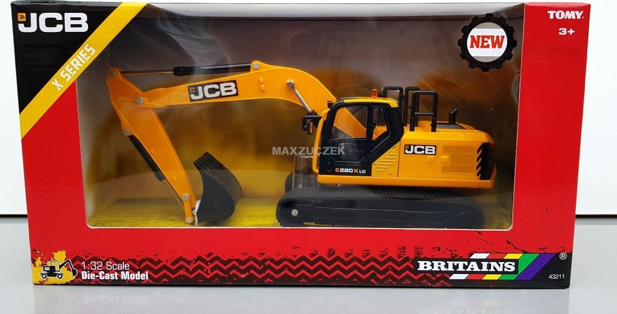Tomy TOMY Britains koparka JCB New Generat.Excav.43211