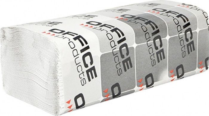 Office Products RĘCZNIKI ZZ OFFICE PRODUCTS 1W MAKULATURA BIAŁE (20 X 200)