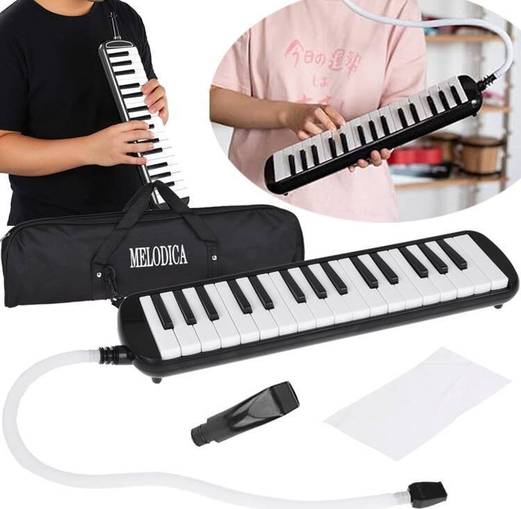 Jokomisiada Instrument muzyczny Melodyka Harmonijka klawiszowa etui dwa ustniki IN0175