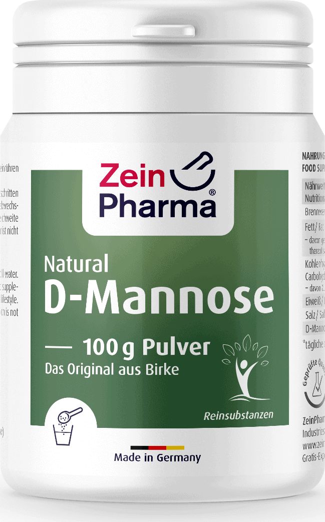 Zein Pharma ZEIN PHARMA Natural D-Mannose Powder (D-Mannoza) 100g