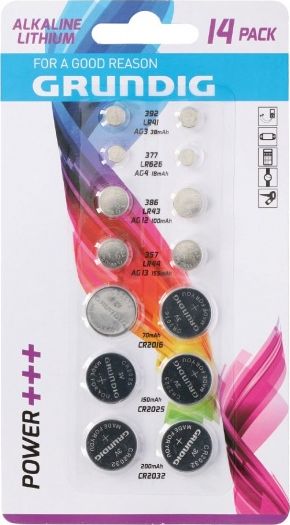 Grundig Bateria Zestaw 14 szt.