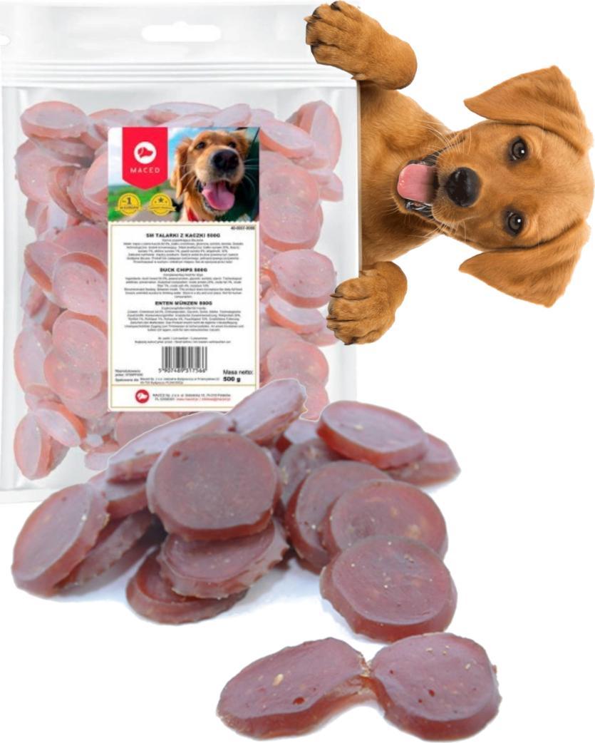 Maced Przysmak dla psa MACED Talarki z KACZKI 500g